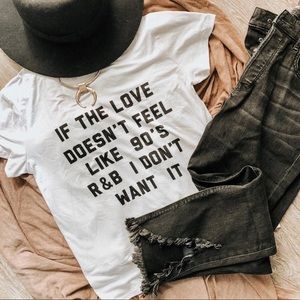 Ultra Soft 90s R+B Tee Graphic